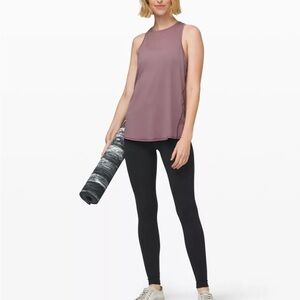 Lululemon All Tied Up Tank *No-stink Zinc
Frosted Mulberry size 4